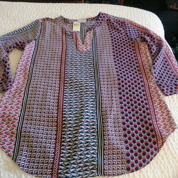 Ladies van heusen 3/4 length blouse - Picture 1 of 3